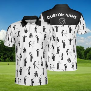 Personalized Sport Golf Polo Shirt, Personalized Golf Polo Shirt For Golfer, Gift For Golfer